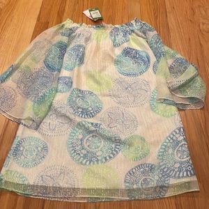 NWT Lilly Pulitzer off the shoulder cover up